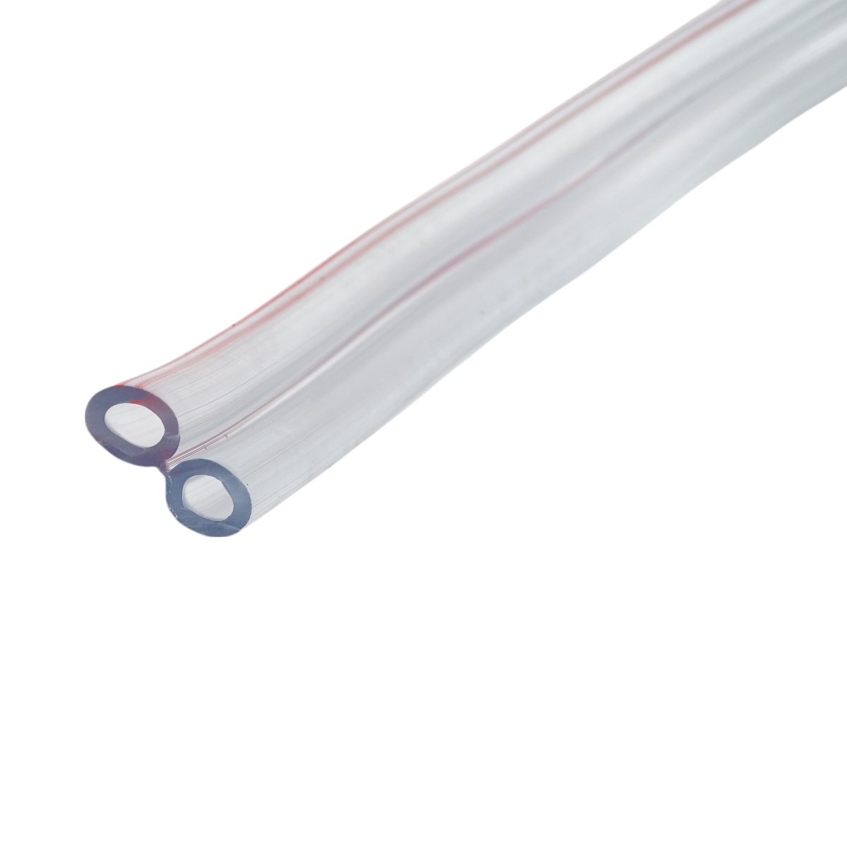 Rola 50m furtun de vidat transparent dublu pentru aparat de muls vaci Breckner Germany